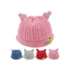 Kid's Warm Knit Winter Beanie Hat with Ear