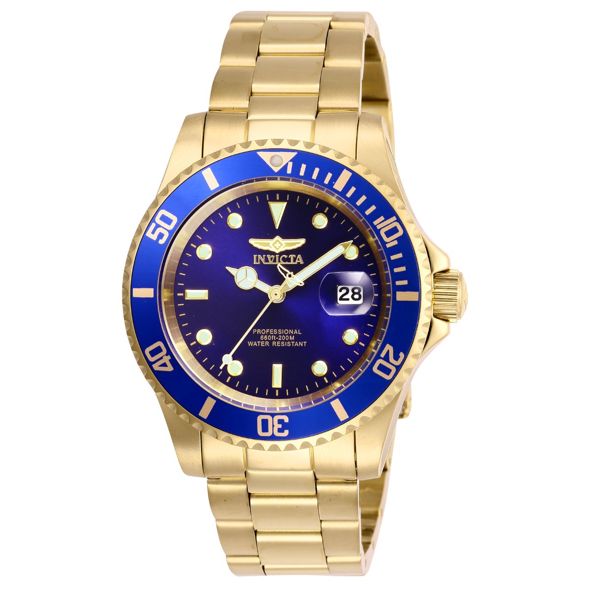 26974_catalogshot_215177_clqffxfa42wjgawp Invicta Pro Diver Men's Watch - 40mm, Gold (26974)