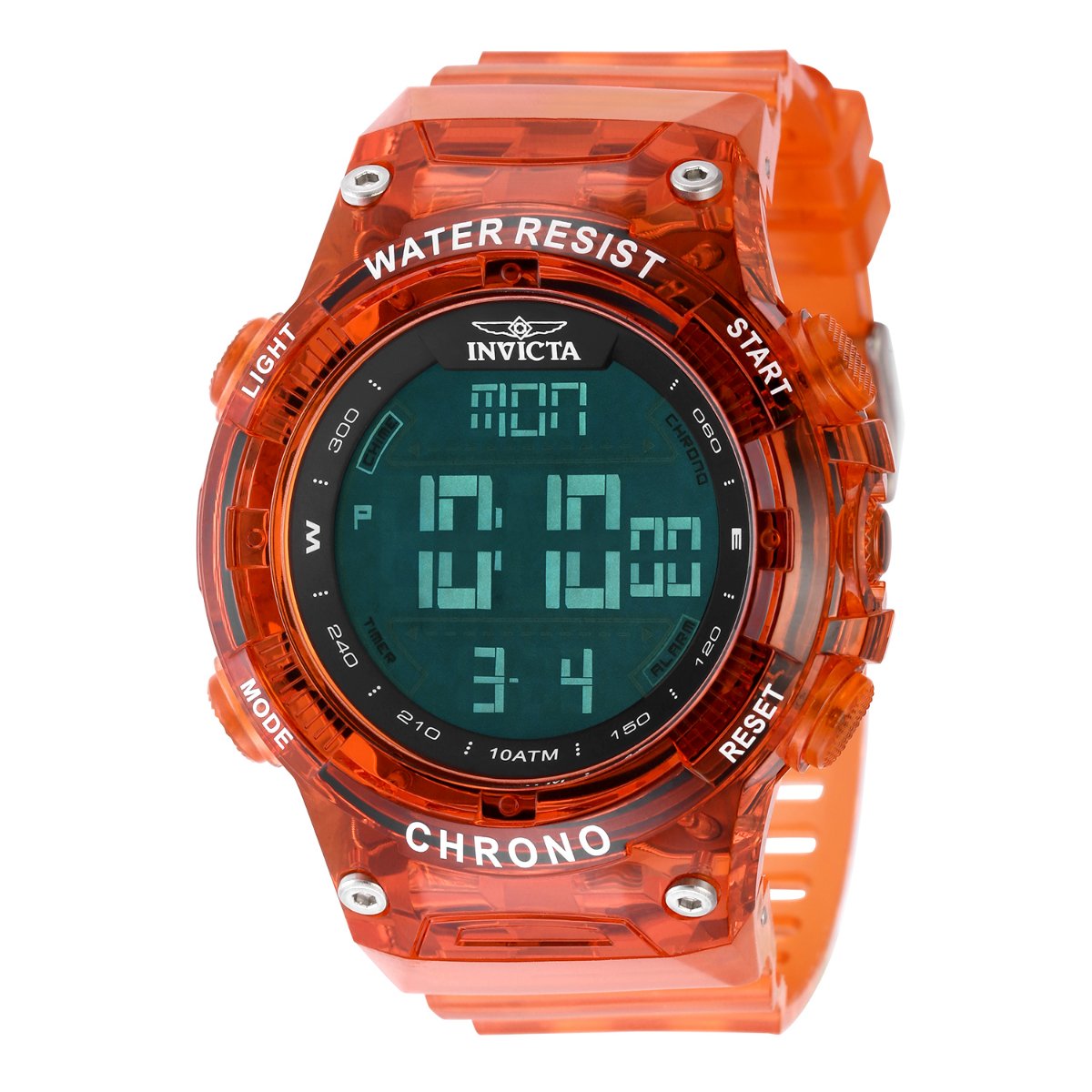 49046_additional-catalogshot_490362 Invicta Racing Burnout Digital Men's Watch - 52mm, Transparent - Imagen 2