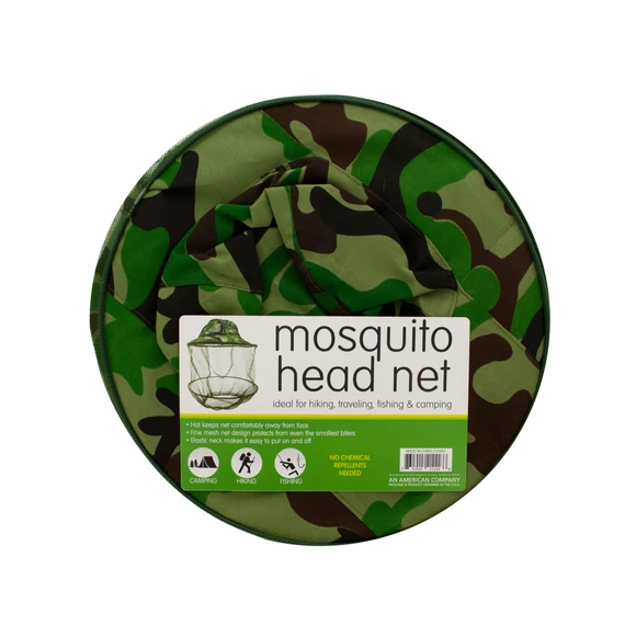 OD901_1 Mosquito Head Net Hat - Imagen 2