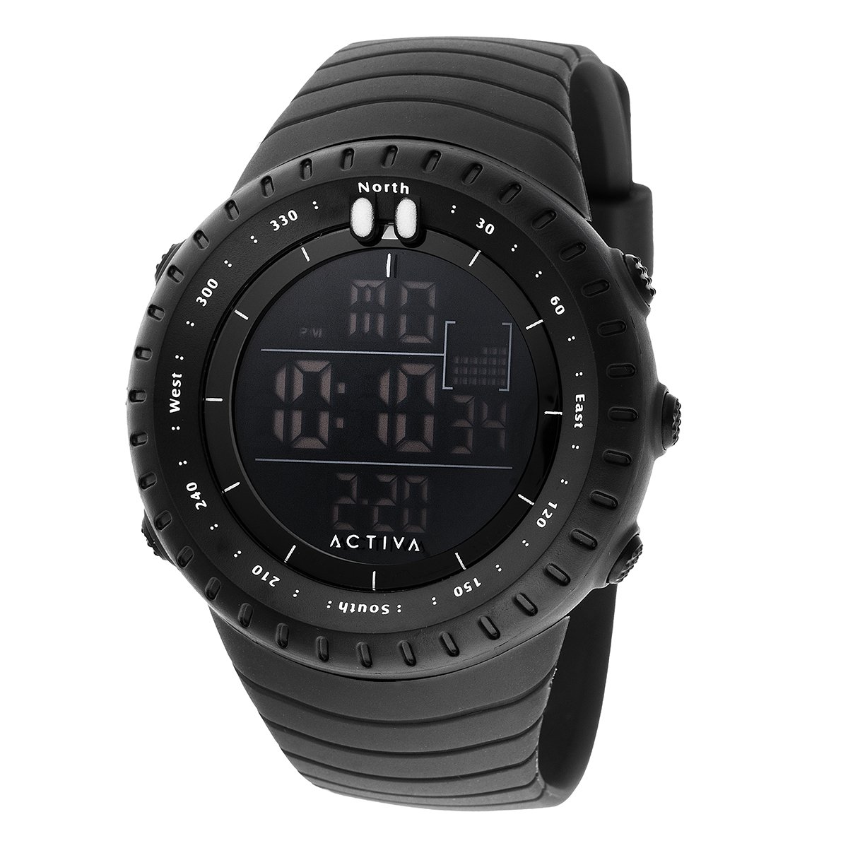 acw1237-001_catalogshot Activa Odyssey X Invicta Men's Digital Watch - 53mm. Black (ACW1237-001) - Imagen 4