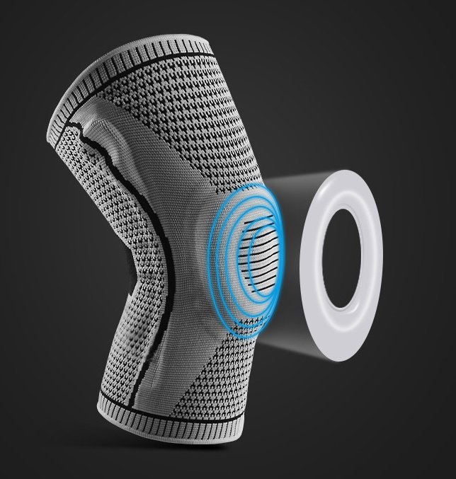 1620294106667.jpg Knee Pads For Sport Knee Silicone Spring Patella Protector - Imagen 7