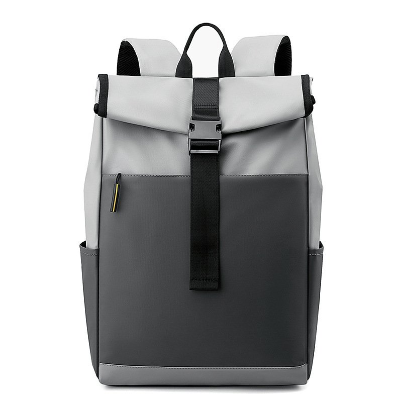 42586eef-7274-4a33-b0da-bdceabf49dbf.jpg Casual Fashion Backpack For Men Women New Laptop Backpack Oxford Cloth Waterproof Short Distance Travel Backpack Men Black - Imagen 8