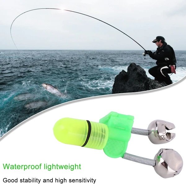453a74b1-b882-4b14-9eb2-4c0b4992d0b6.jpg 10 40 PC LED Night Fishing Bite Bait Alarm 2 Bells Light Rod Tip Clip Alert Ring - Imagen 5
