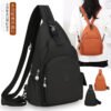Fashion Backpack Women's Casual Waterproof Multifunctional Chest Bag