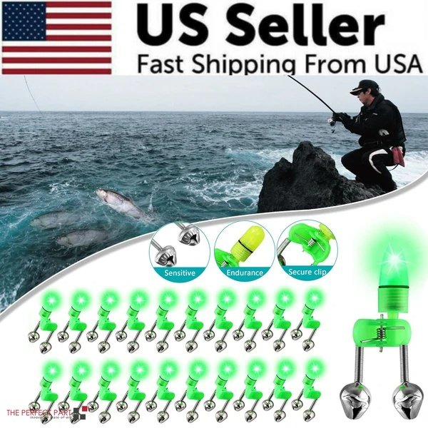 53cd370f-8e8e-47ca-9452-372b01d11c33.jpg 10 40 PC LED Night Fishing Bite Bait Alarm 2 Bells Light Rod Tip Clip Alert Ring