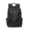 PU Backpack Fashion Large Capacity Men's Casual Backpack Commuter Trend Backpack Student School Bag