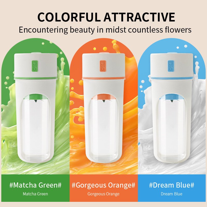 7976f17f-53dd-4218-bbe4-9f2eccd355cf.jpg Kitchen Electric Juicer USB Charging Wireless Juices Blender Fruit Orange Mixer Squeezer Machine Ice Crush Cup Food Processor - Imagen 2