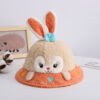 Kids Rabbit Ear Bucket Hat-Beige 4983