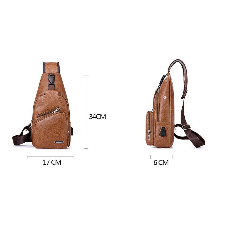 9b8f3869-bd1e-4ef1-abec-b478e6e183ee.jpg Casual Fashion Men's USB Charging Chest Bag - Imagen 3