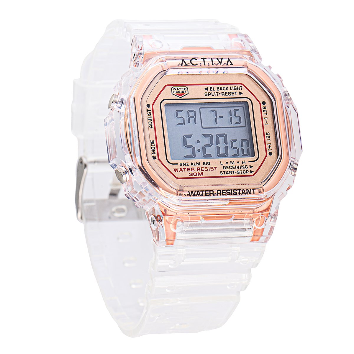 acw424-006_beauty Activa Retro X Invicta Men's Digital Watch - 44.5mm. Transparent (ACW424-006)