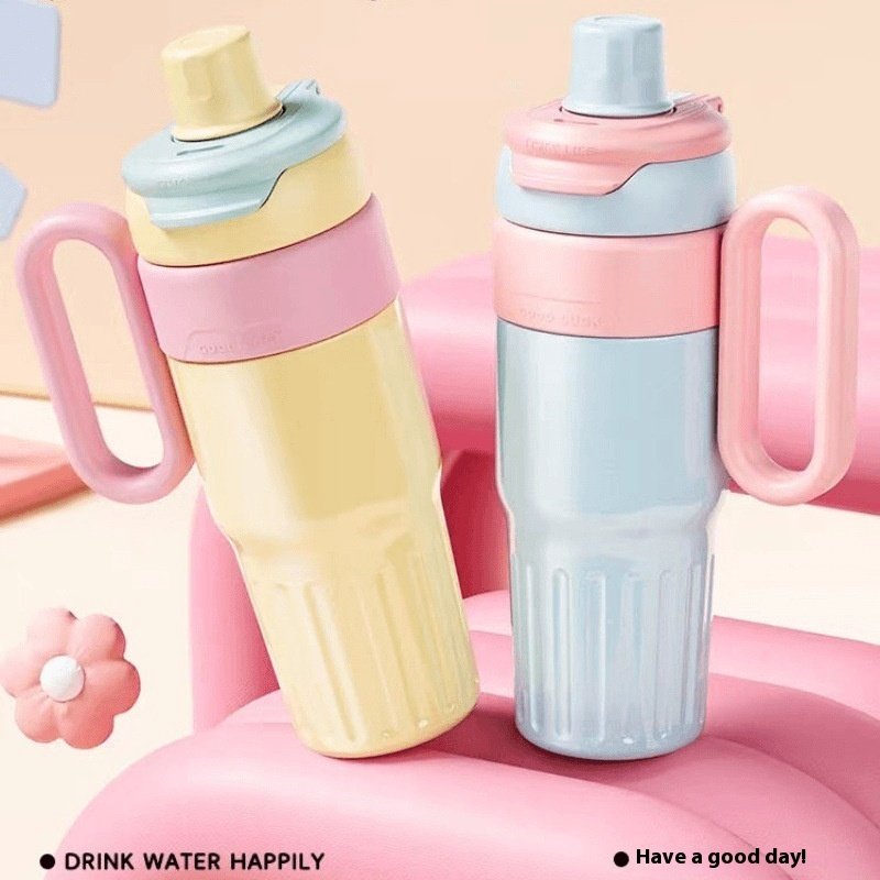 ca6eabd1-887a-4b93-91de-c76d47c7cf97_trans.jpeg 780ml Gradient Double Drink Thermal Cup Stainless Steel With Lid Coffee Cup Thermos Large Capacity Straw Cup For Male And Female - Imagen 5