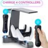 Skywin VR Charging Stand for Gamers – PSVR Charging Station to Showcase, Display, and Charge PS5 & Controller - Image 1